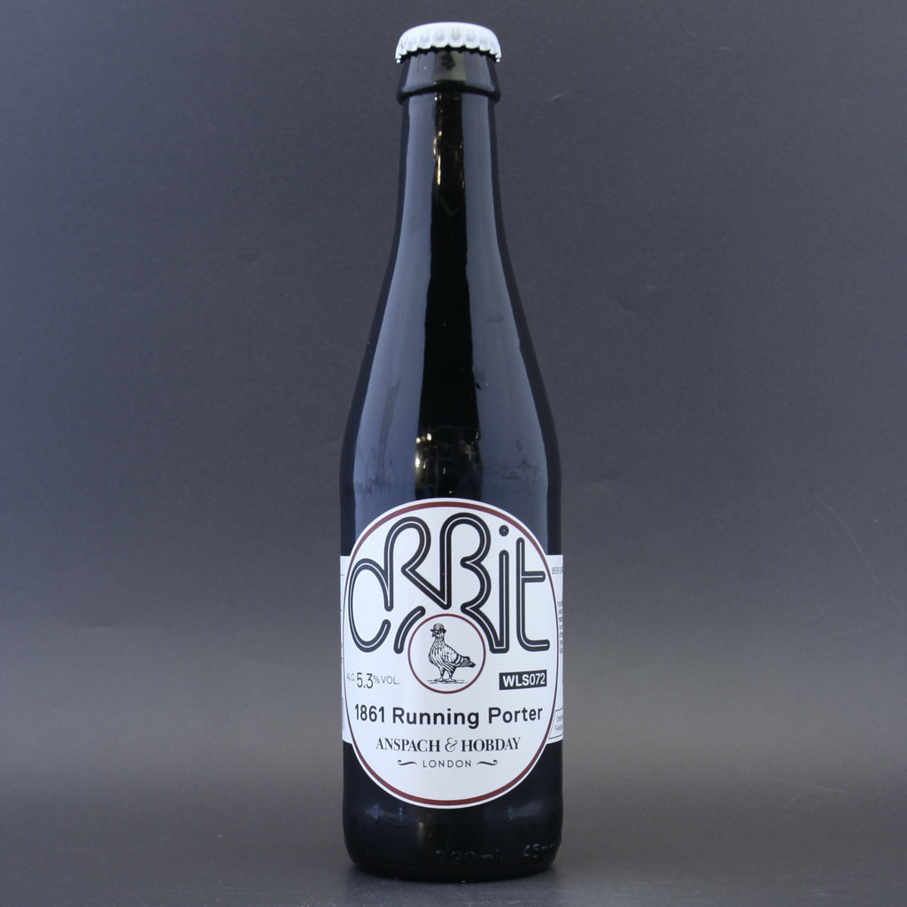 Orbit  Anspach & Hobday - 1861 Running Porter - 5.3% (330ml) - Ghost Whale