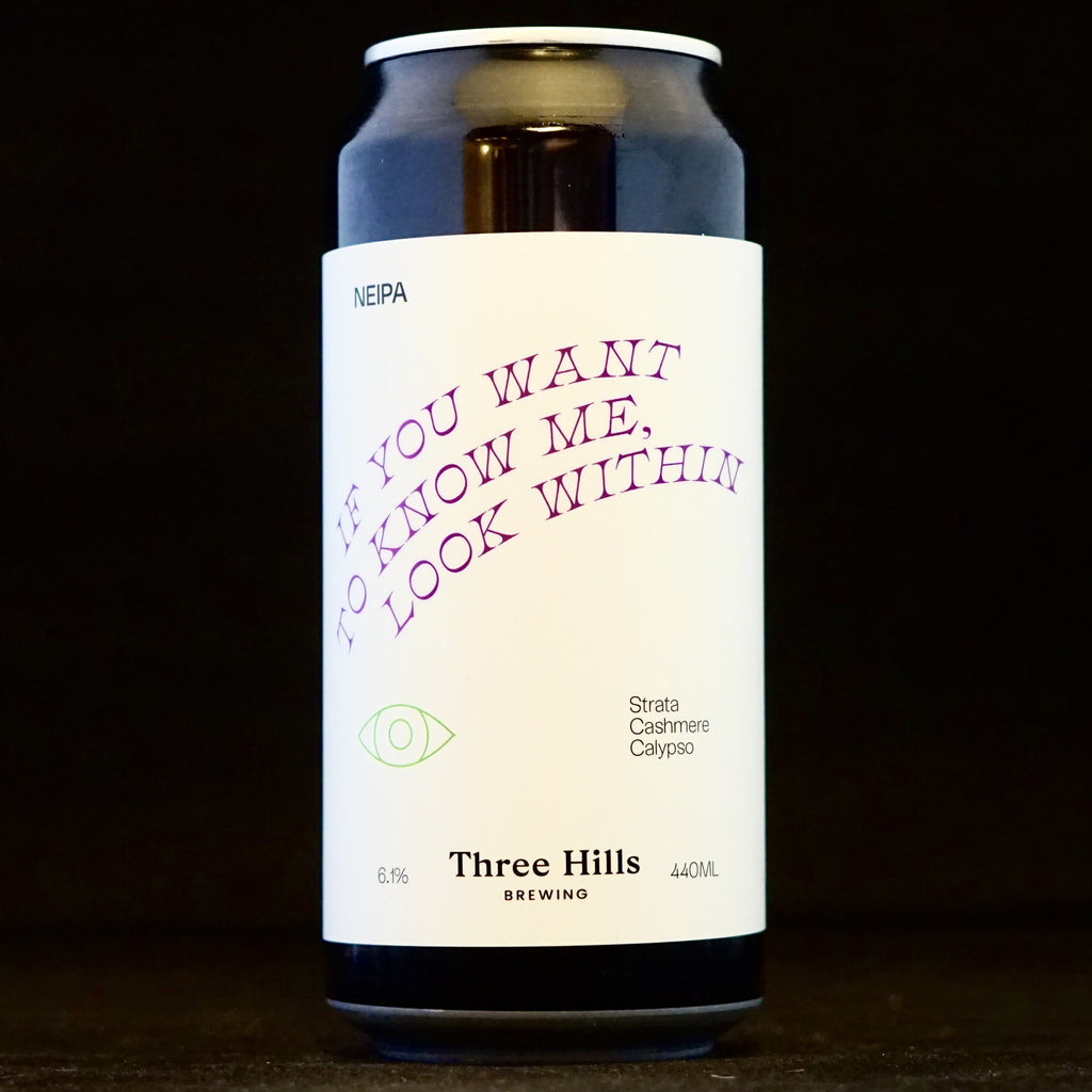 Three Hills - If You Want To Know Me, Look Within - 6.1% (440ml) - Ghost Whale