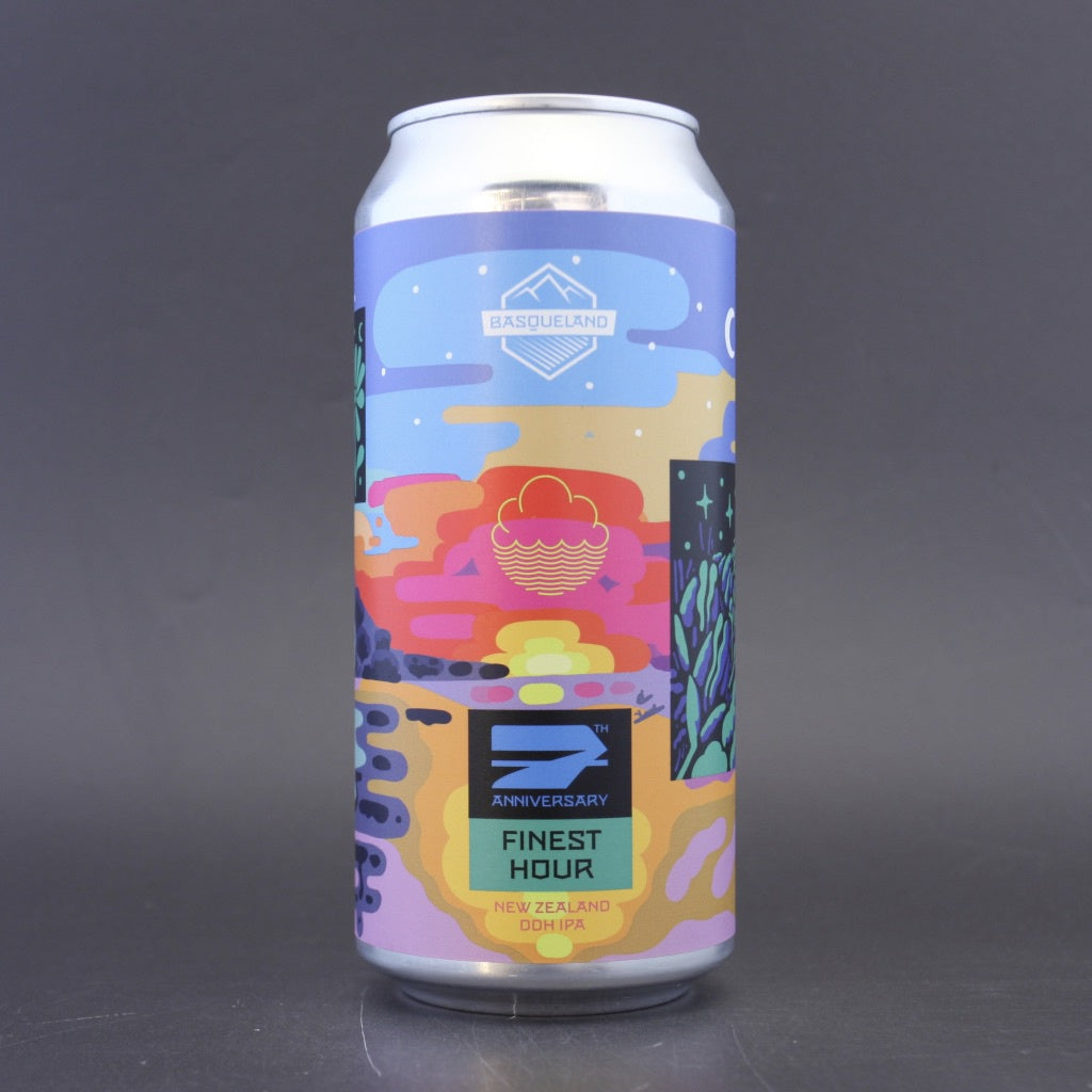 Basqueland  Cloudwater - Finest Hour - 6.5% (440ml) - Ghost Whale