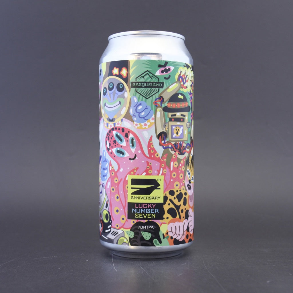 Basqueland - Lucky Number 7 - 7% (440ml) - Ghost Whale