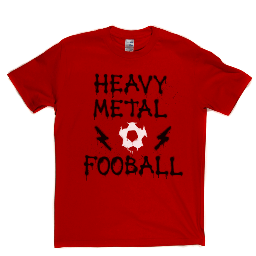 heavy metal football shirt