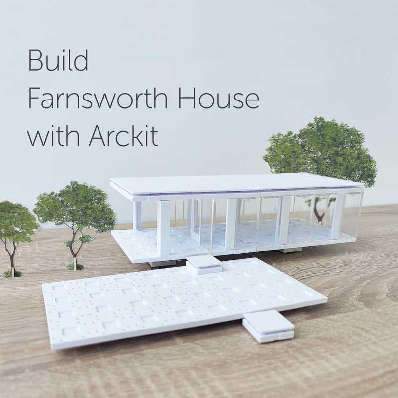 farnsworth house section