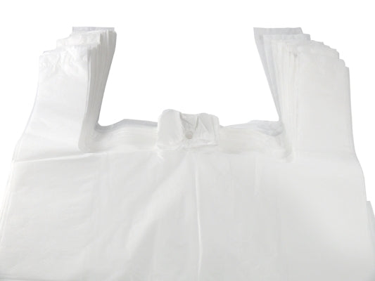 white vest carrier bags