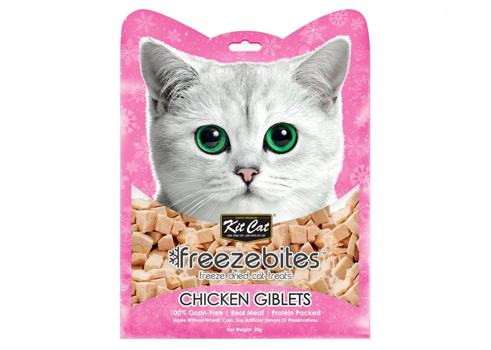 FreezeBites Pollo 15g - Snack Liofilizado – Kit Cat