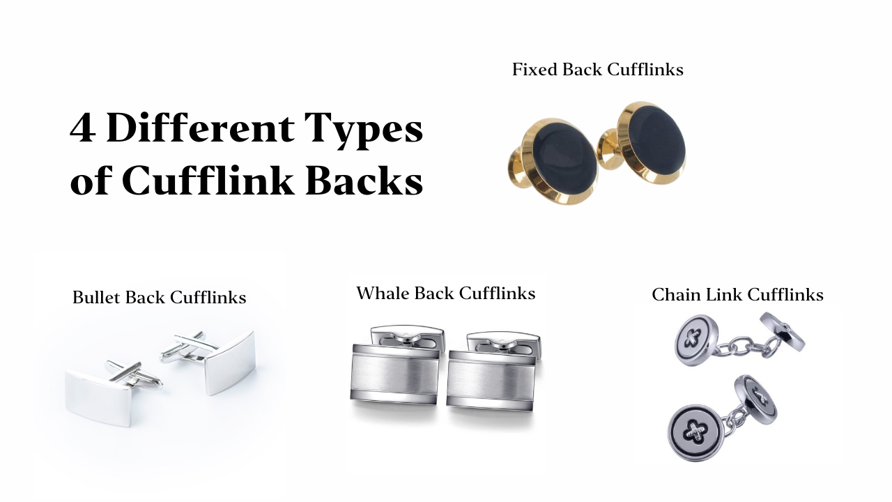 Four Different Types of Cufflink Backs | Style Standard