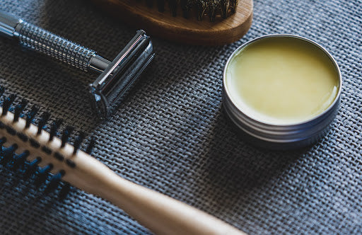 Comb, straight razor, beard brush, and pomade | Style Standard