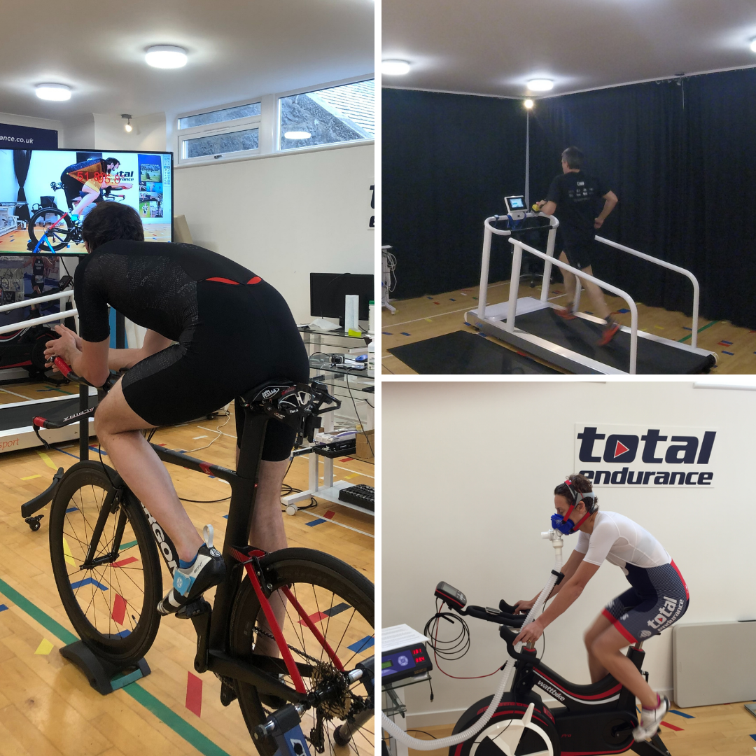 Total Endurance bike fitting run gait analysis and physiology testing