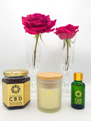 Valentine's Day Organic CBD Gift Set