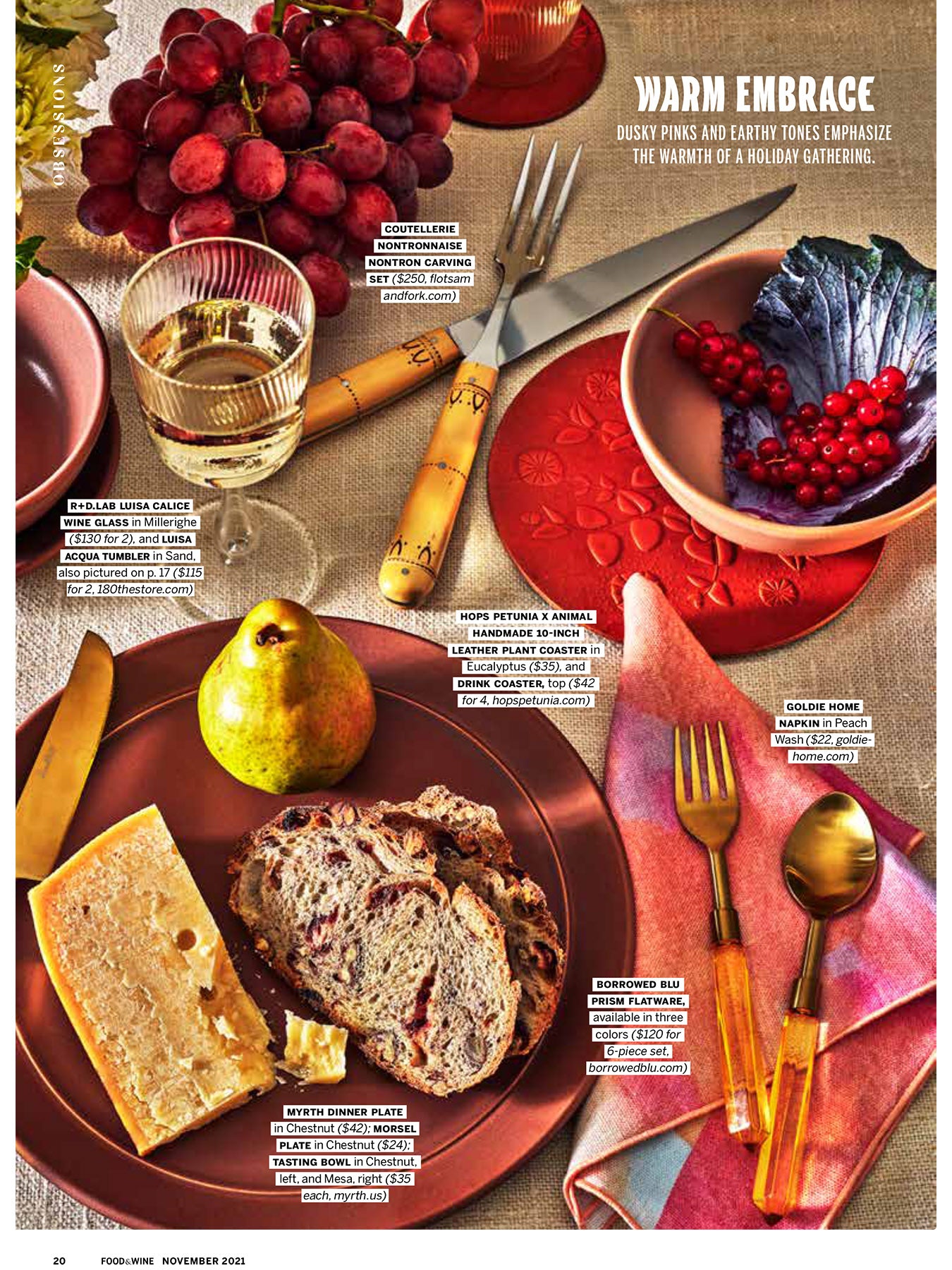 Food & Wine Magazine - November 2021