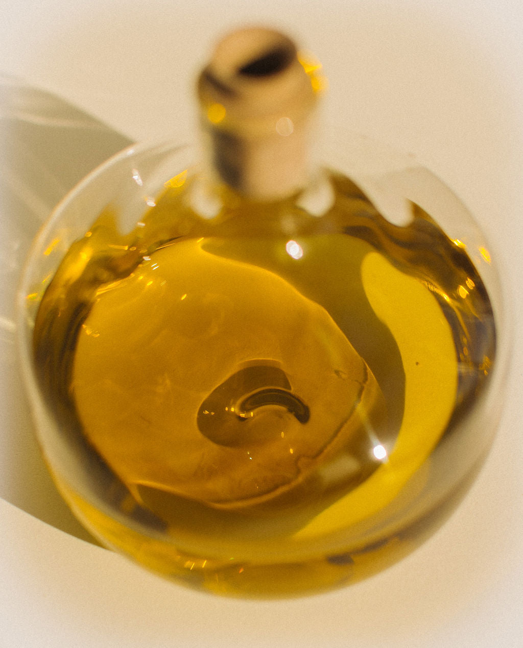 R+D.LAB Trulli bottle filled with olive oil. 