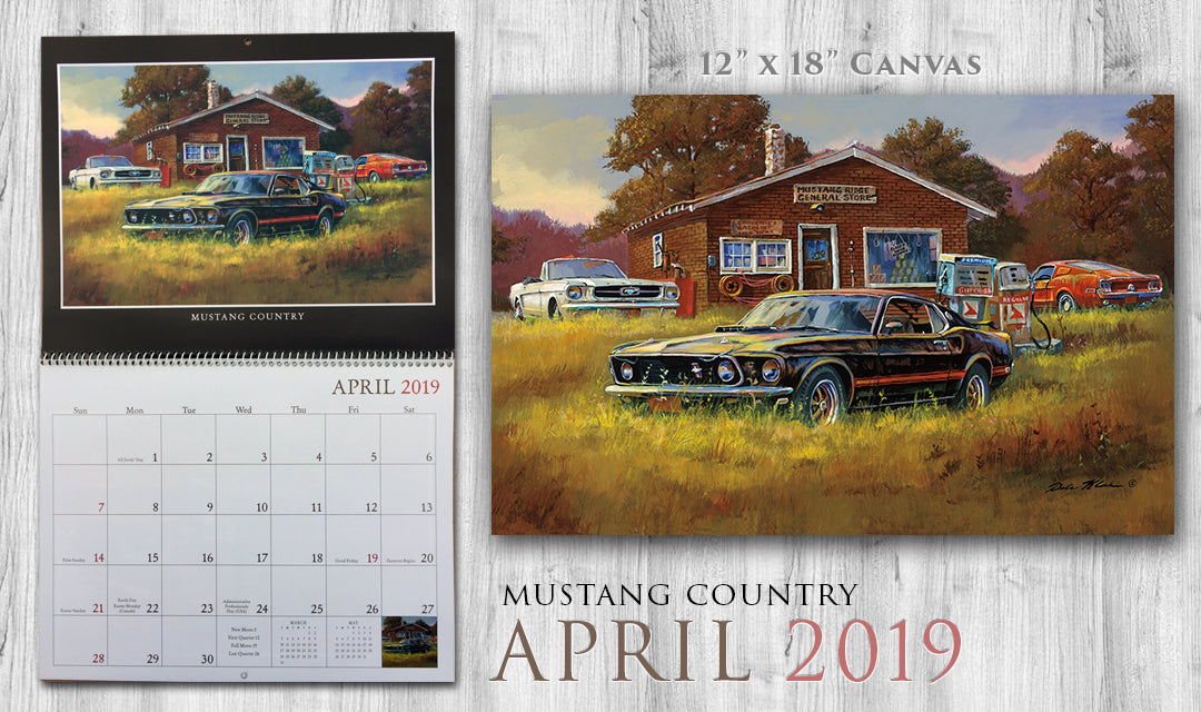 "2019 Junkyard Classics Calendar" Dale Klee Art Gallery