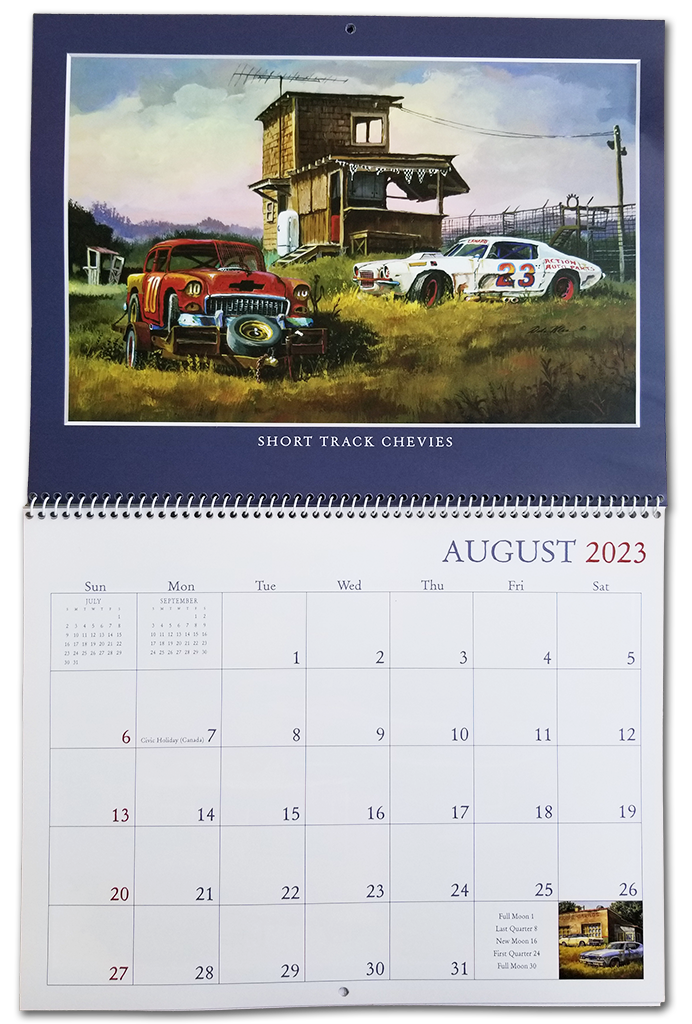 "2023 Junkyard Classics Calendar" SORRY _ SOLD OUT Dale Klee Art Gallery