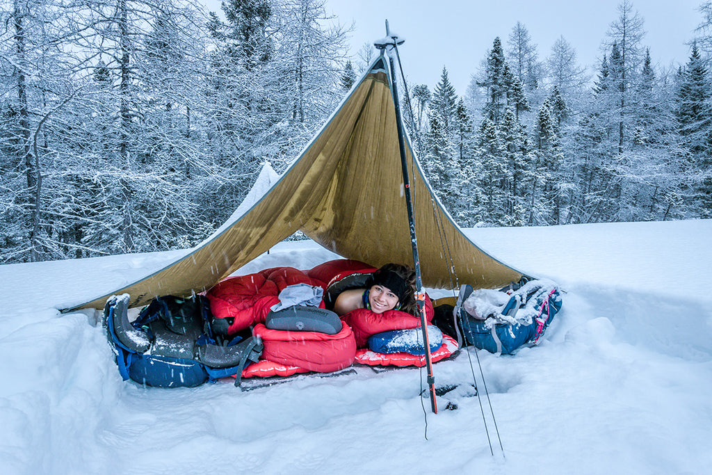 hen we woke up, we realised it was fresh snow. 