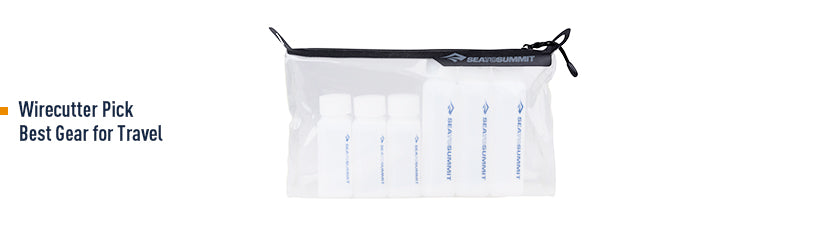 clear zip top pouch