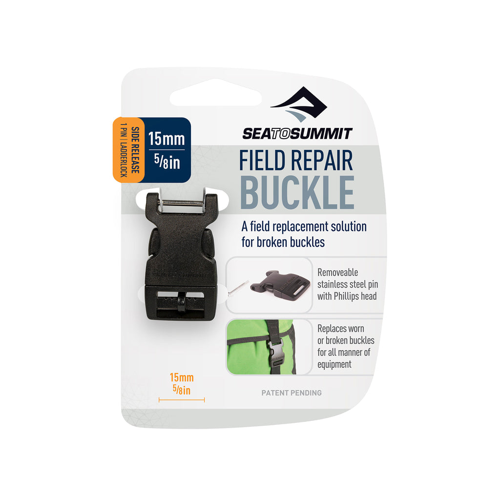 Side Release Field Repair Buckle with Removable Pin