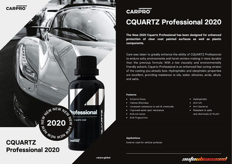CarPro Cquartz Professional Ceramic Coating- Auto Obsessed CarPro Canada
