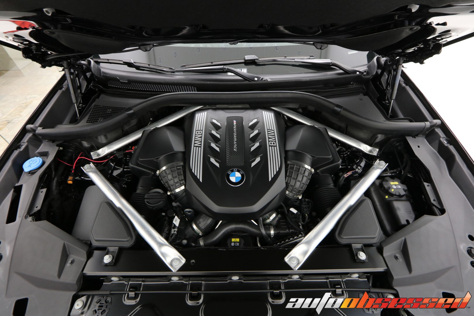 2023 BMW X5 M50i New Car Detailing Engine Bay After