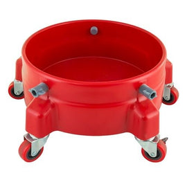 Grit Guard Washing System with Bucket Dolly, Red