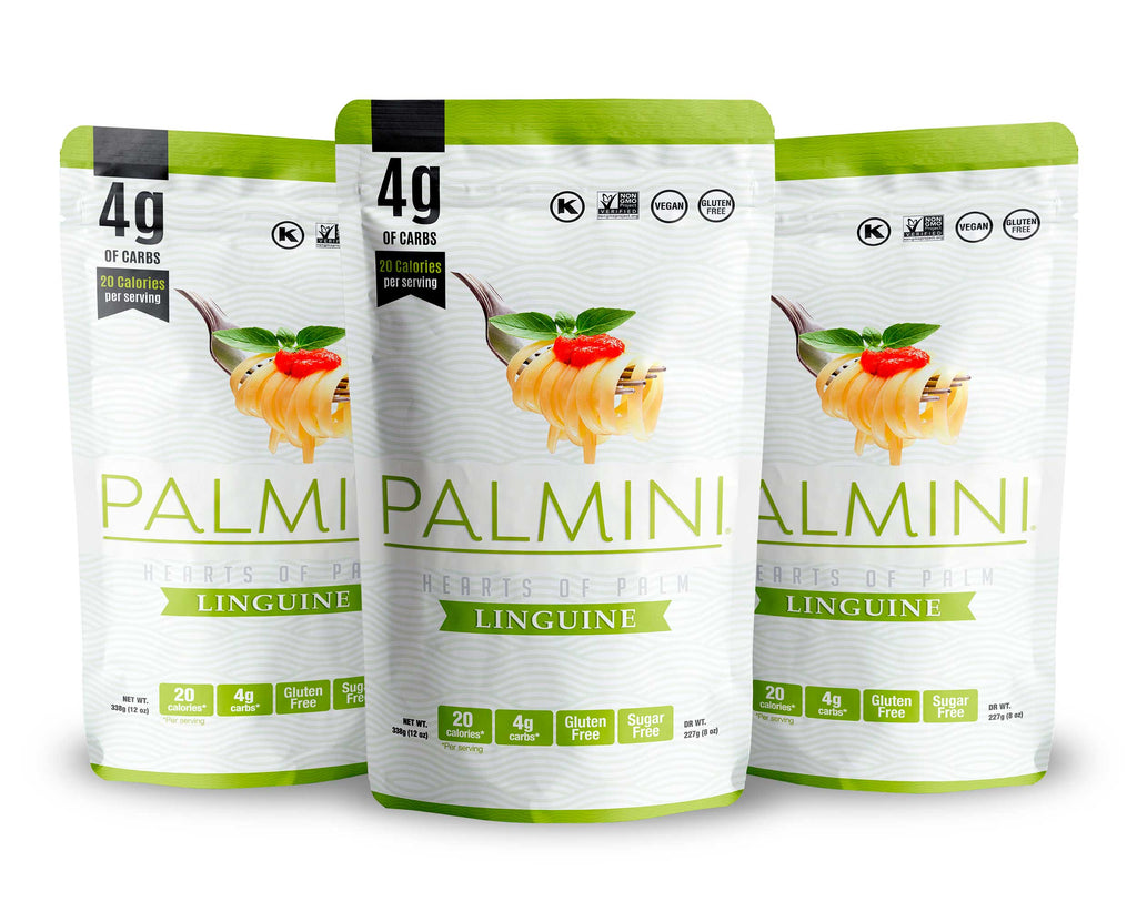 Palmini Linguine Low Carb Pasta | 4g of Carbs | As Seen On Shark Tank – OA  FOODS (PALMINI)