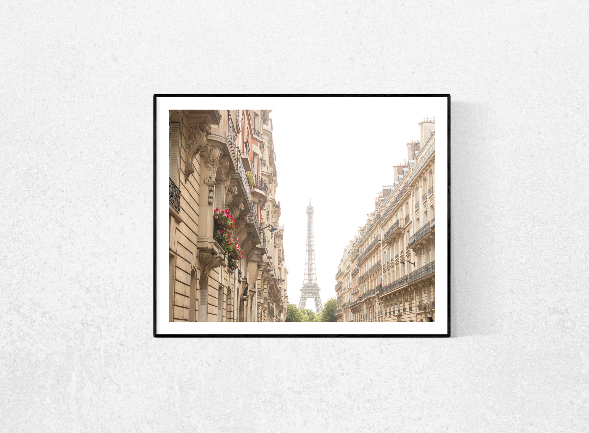 Eiffel Tower View From The Sunny Side Of The Street Rebecca Plotnick Photography