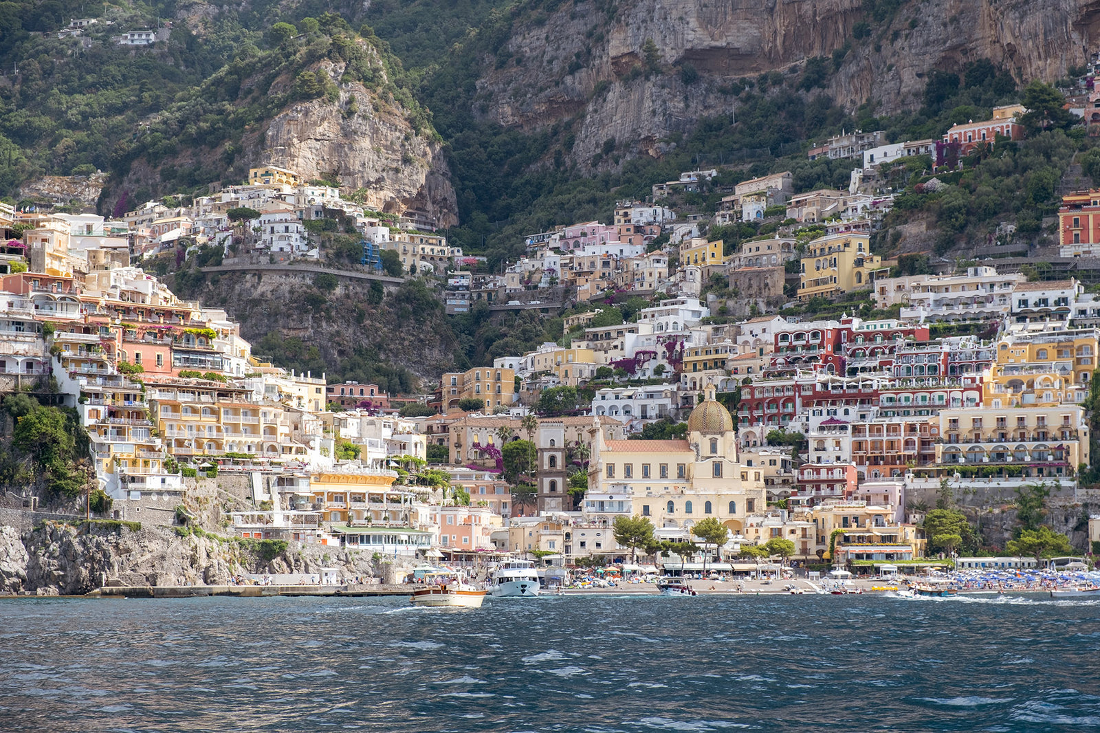 Lámina Espresso Break at the Amalfi Coast, Positano, Italy