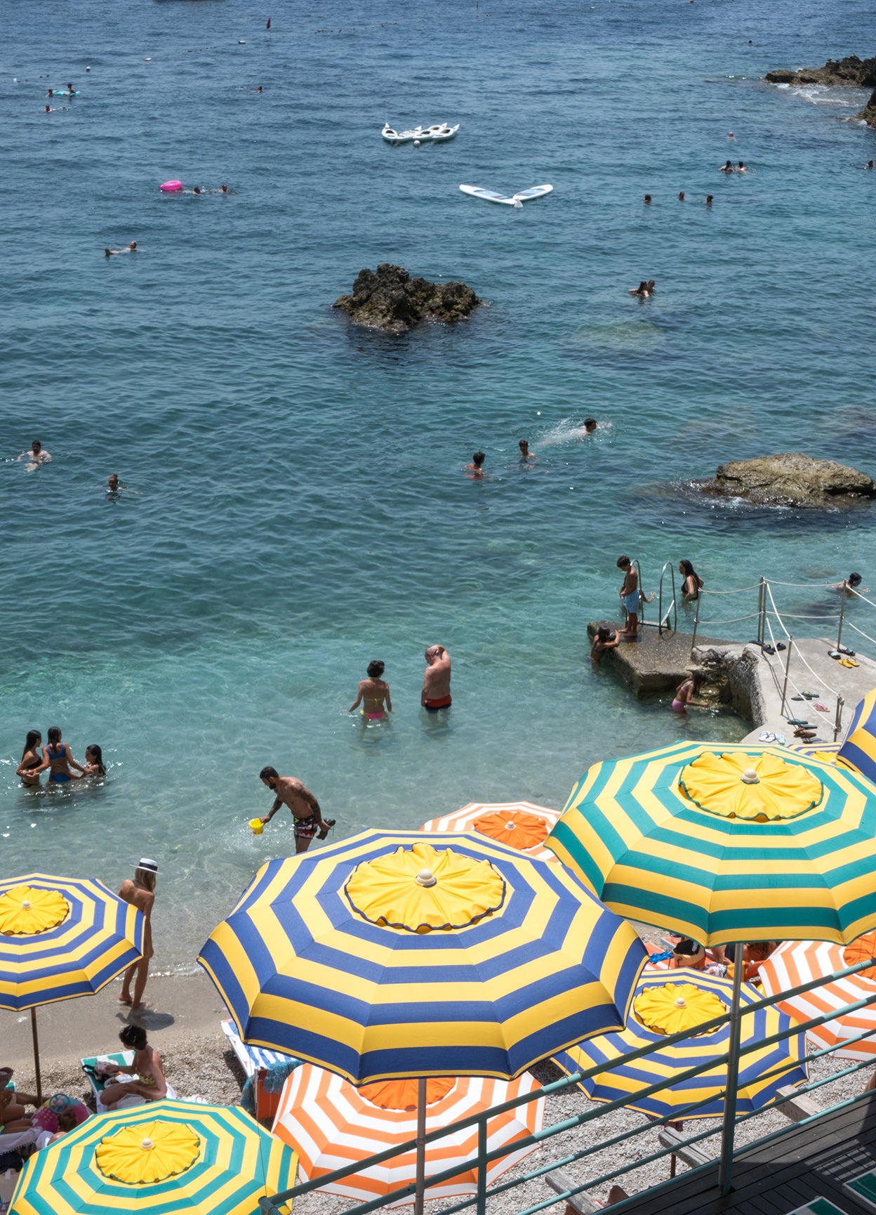 NEW PRINT ALERT: meet the Capri Stripe 🐟⛱️🌊✨ Inspired by striped beach  umbrellas & the oceans of Capri—this bold stripe is