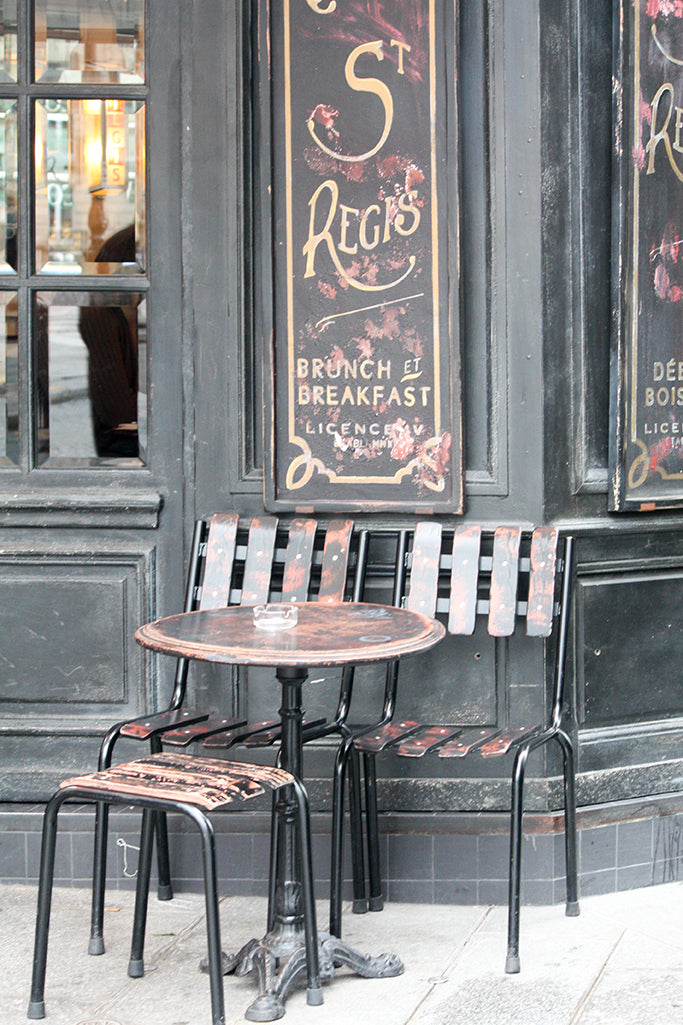 Afternoon at Café St Regis - Everyday Parisian