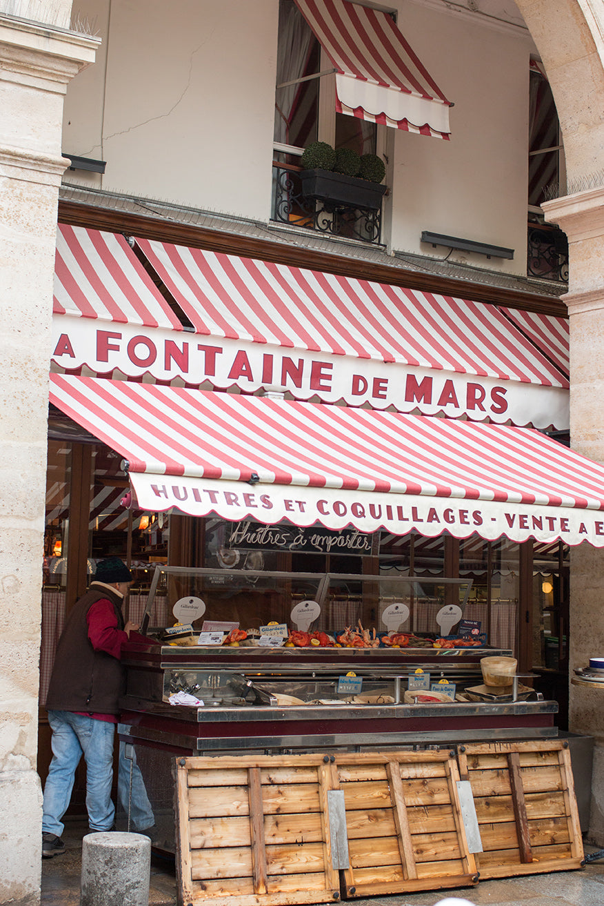 The Traditional French Bakery Shop a La Fontaine Du Mars Located Near  Eiffel Tower in Paris, France. Editorial Stock Photo - Image of house,  food: 215176823