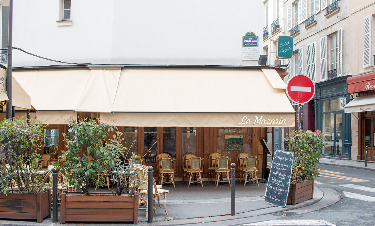 Rue Mazarin Left Bank Café - Everyday Parisian