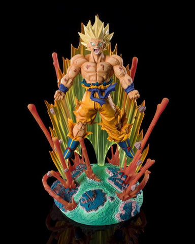 2d comic color Dragon Ball figure repaint-Gogeta-ssj4 – Lyk Repaint