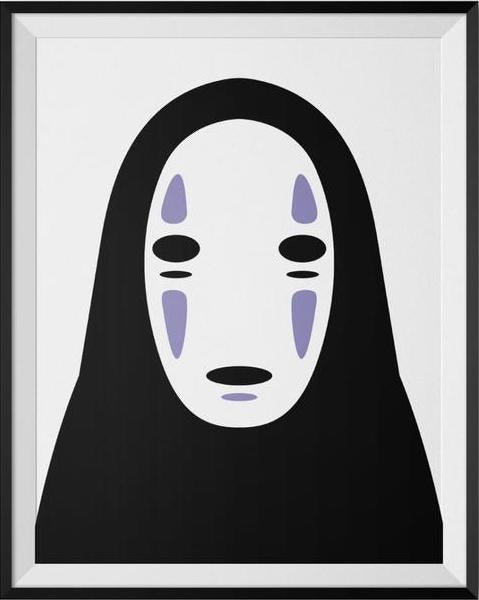 Studio Ghibli Kaonashi No Face Spirited Away Portrait – Collector's Heaven