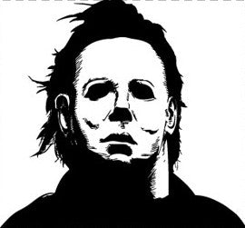 Halloween Michael Myers Vinyl Decal Sticker – Collector's Heaven