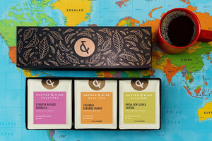 DW x Bean Box World Coffee Tour Gift Box - Dapper & Wise