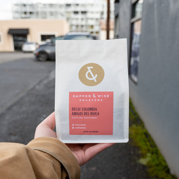 New decaf colombia release bag shot