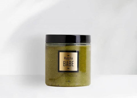 La PIEL Matcha BABE Green Tea Body Scrub Natural Cosmetics Lana Jurcevic 