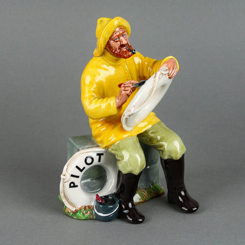 ROYAL DOULTON The Boatman Pilot HN 2417A Figurine