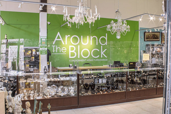 Image of front of Around the Block consignment shop serving greater Toronto area