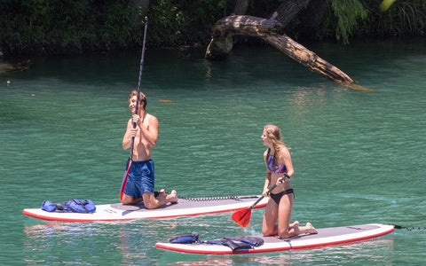 Lake Austin paddle boarding