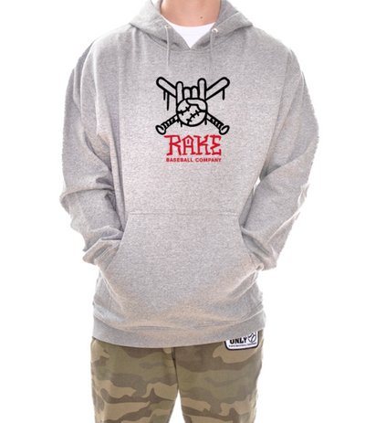 Rake Script Hoodie  Rake Baseball Company