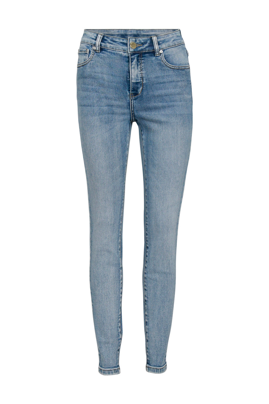 Evie High Rise Skinny Jean — Nevada Blue