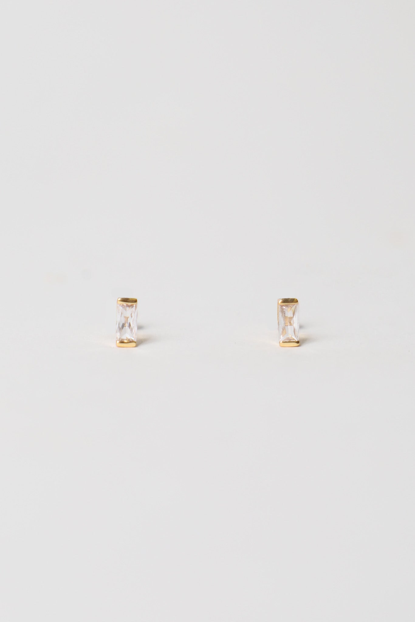 SUZANNE KALAN 18K Yellow Gold Diamond Baguette Stud Earrings   Bloomingdales