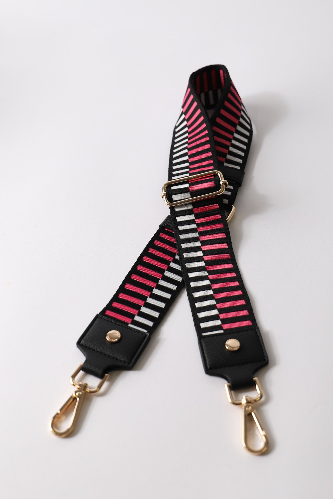 Black/Red Striped Strap