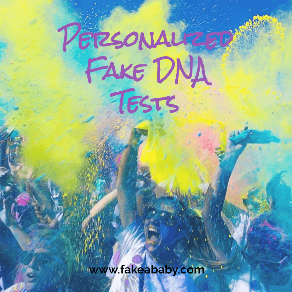 Personalized Fake DNA Test