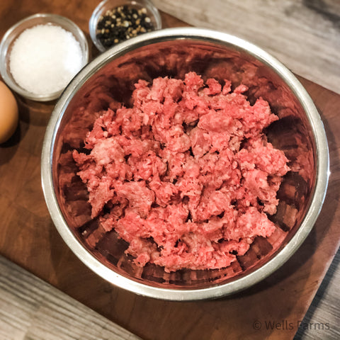 Wells Farms Ground Beef - Local Meats, Local Beef, Local Pork near Madison, Wisconsin