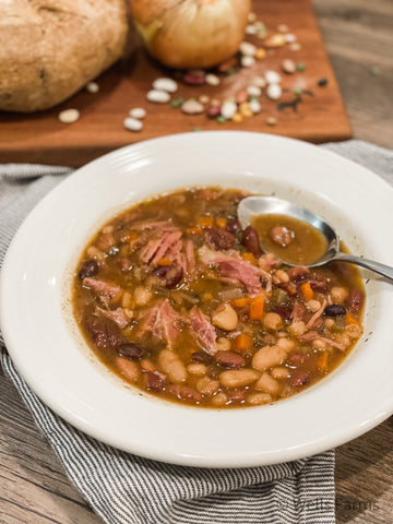 Ham & Bean Soup Recipe