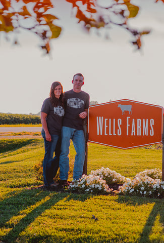 Kenny and Sarah Wells - Wells Farms Premium Beef - Local Beef near Madison, Wisconsin