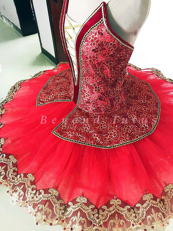 Red platter tutu, professional, comfort, Beyond Tutus