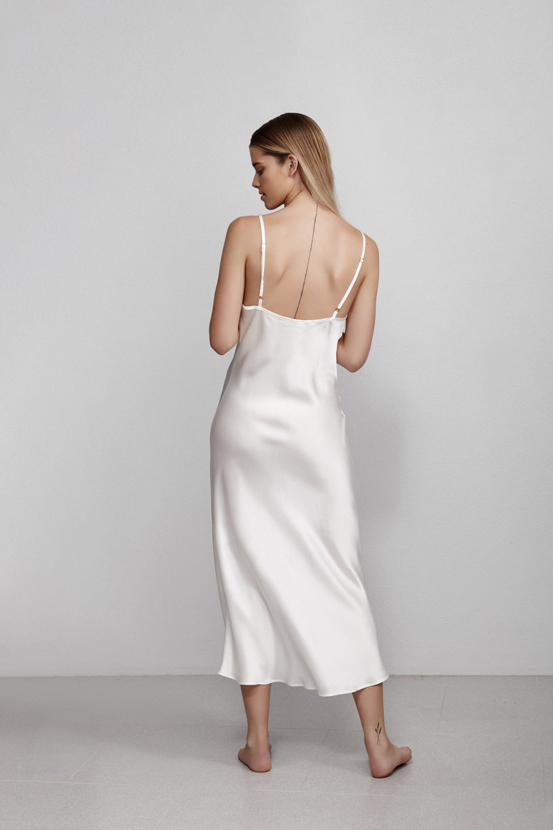 Ivory Slip Dress Long Hotsell, 56% OFF ...