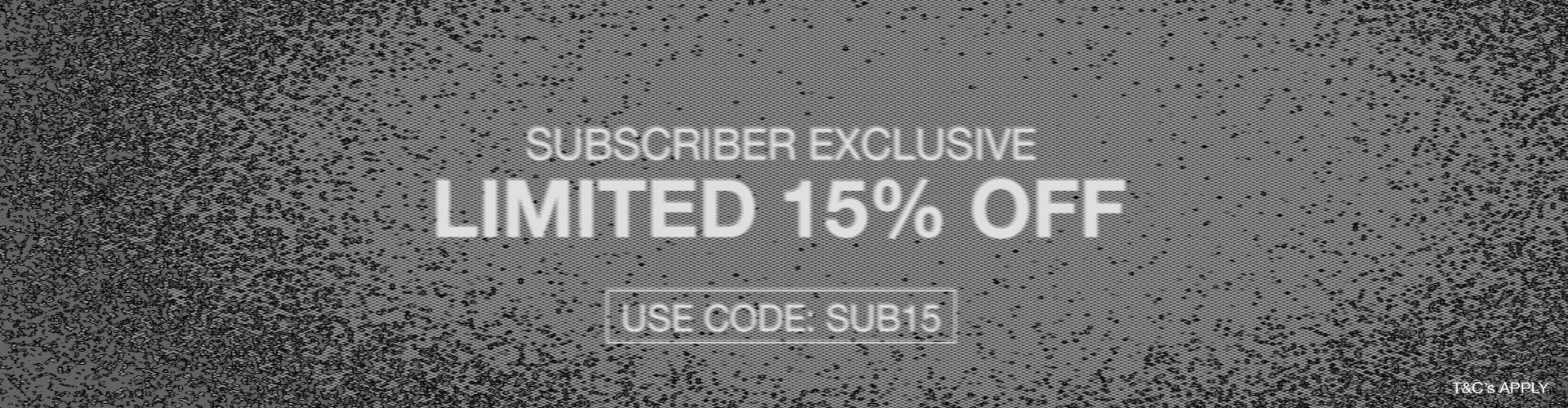 Limited 15% Off - Crossover