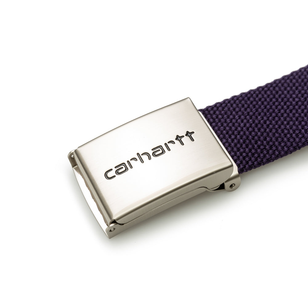 Carhartt WIP Clip Belt Chrome | Highland – CROSSOVER